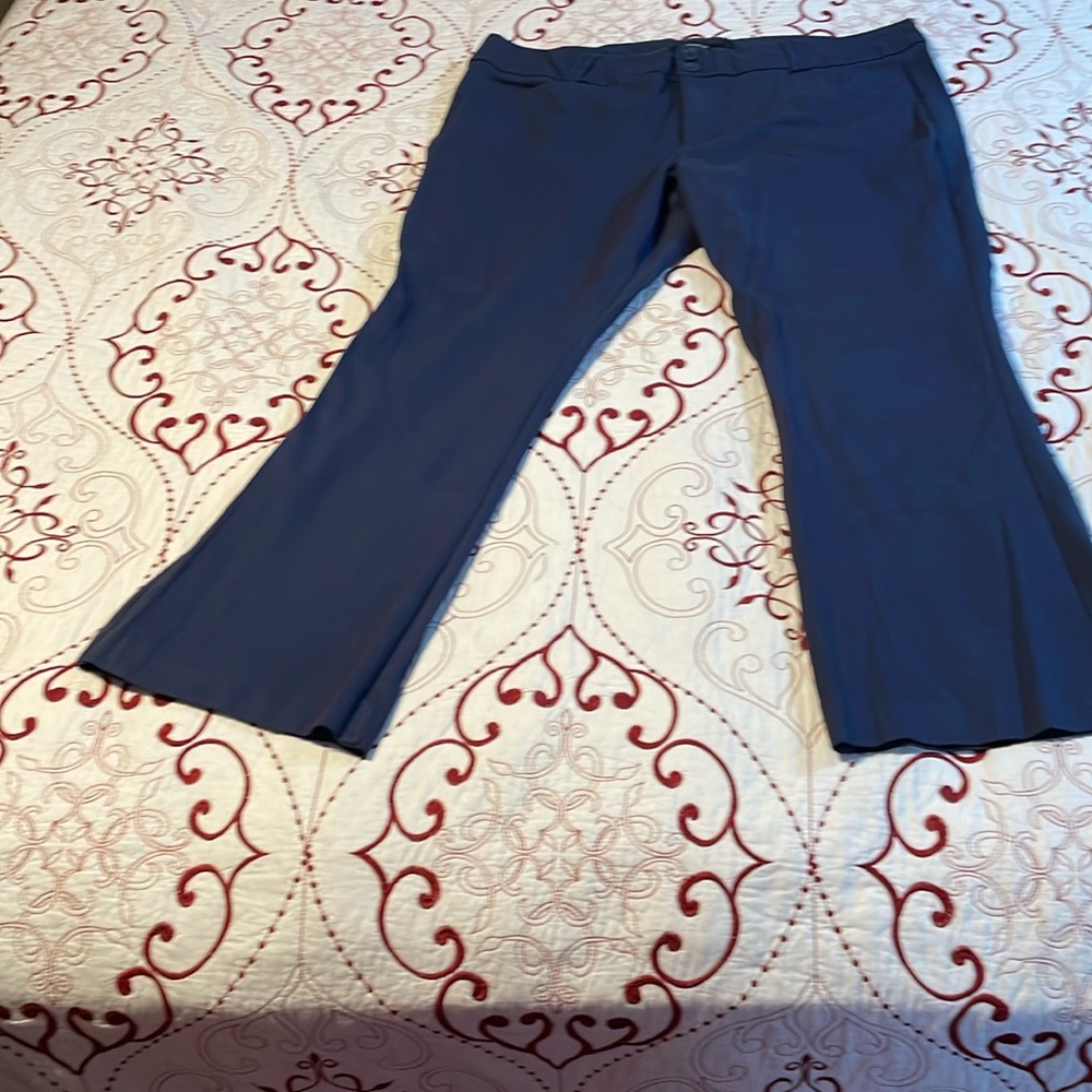 Torrid trousers navy blue plus size 26R